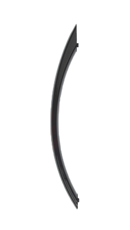 5304536387 - Genuine OEM Frigidaire Microwave Door Handle, Black Stainless Steel